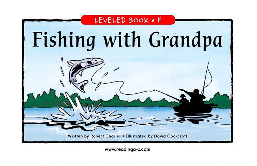 Fishing with Grandpa绘本故事第2页