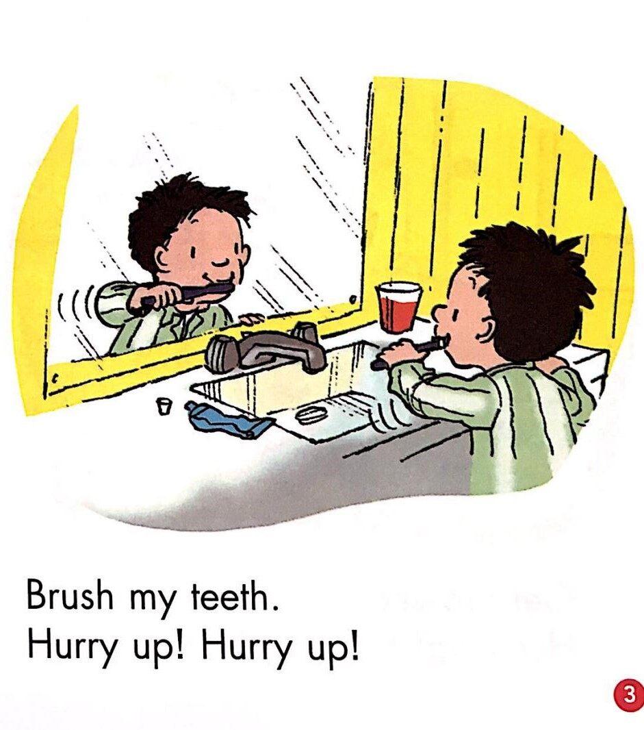 Hurry up绘本故事第3页