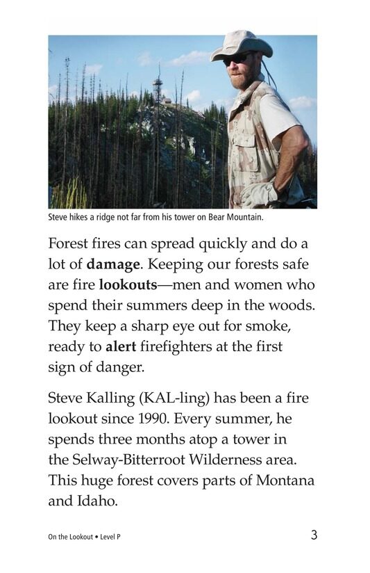 On the Lookout绘本故事第3页