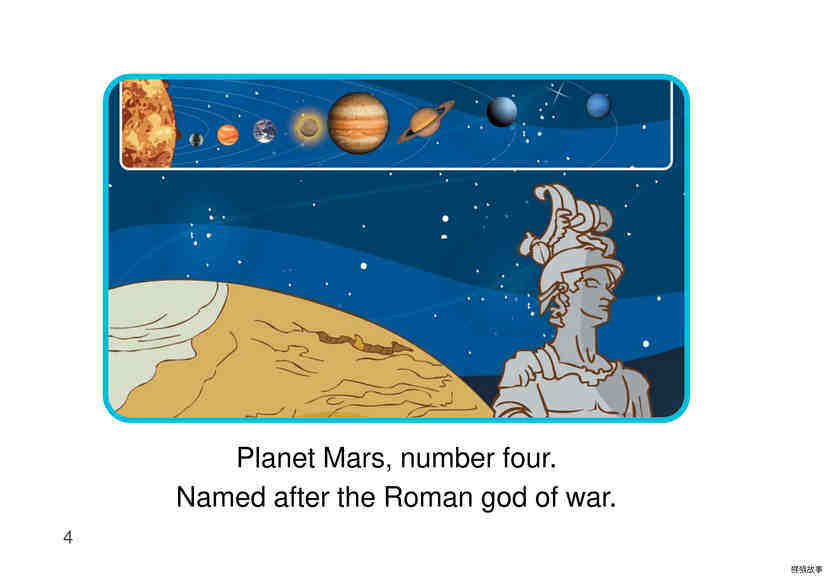 The Solar System绘本故事第5页