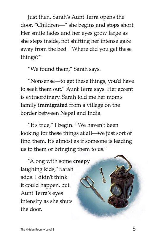 The Hidden Room绘本故事第5页