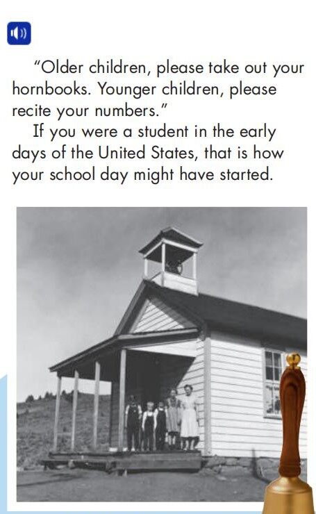 School Then and Now绘本故事第3页