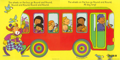 (1周)The Wheels on the Bus绘本故事第3页