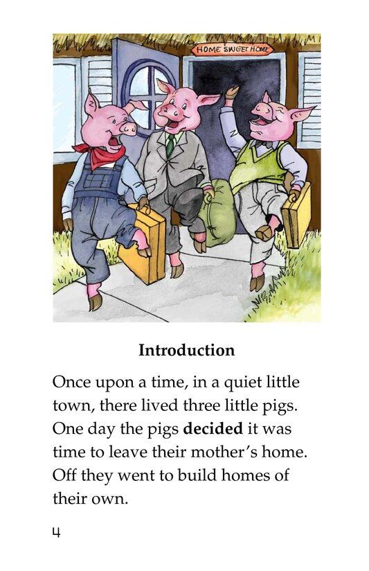 The Three Little Pigs绘本故事第3页