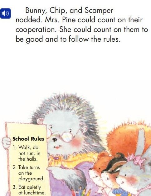 School Rules绘本故事第4页