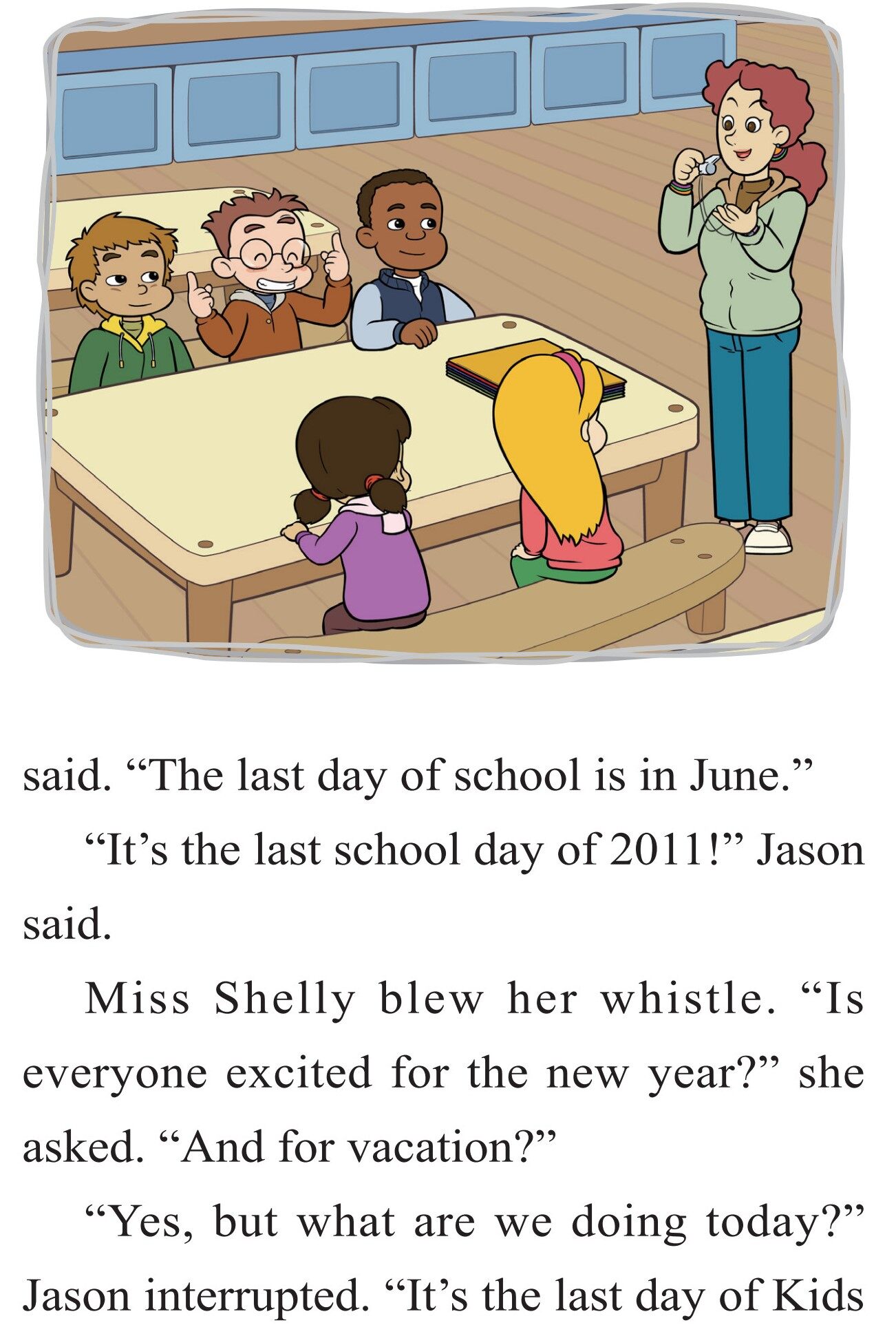 Around the World Basketball Game绘本故事第4页