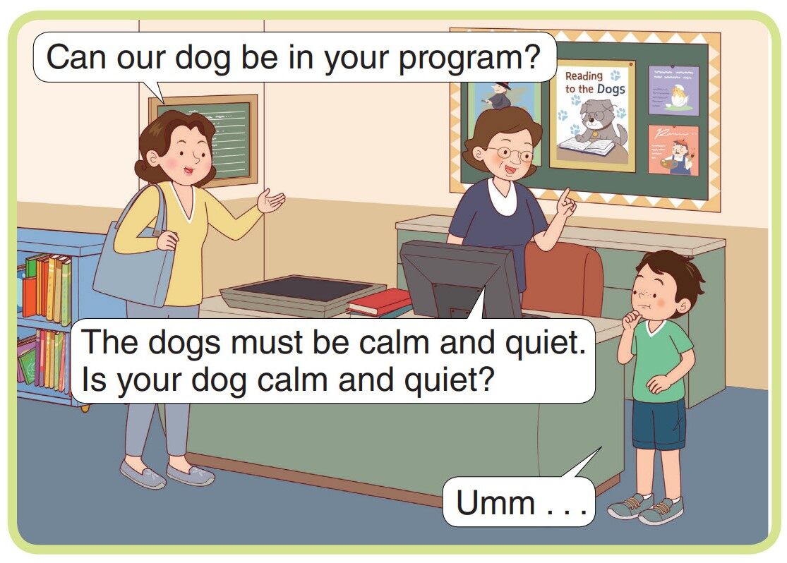 A Lucky Reading Dog绘本故事第5页