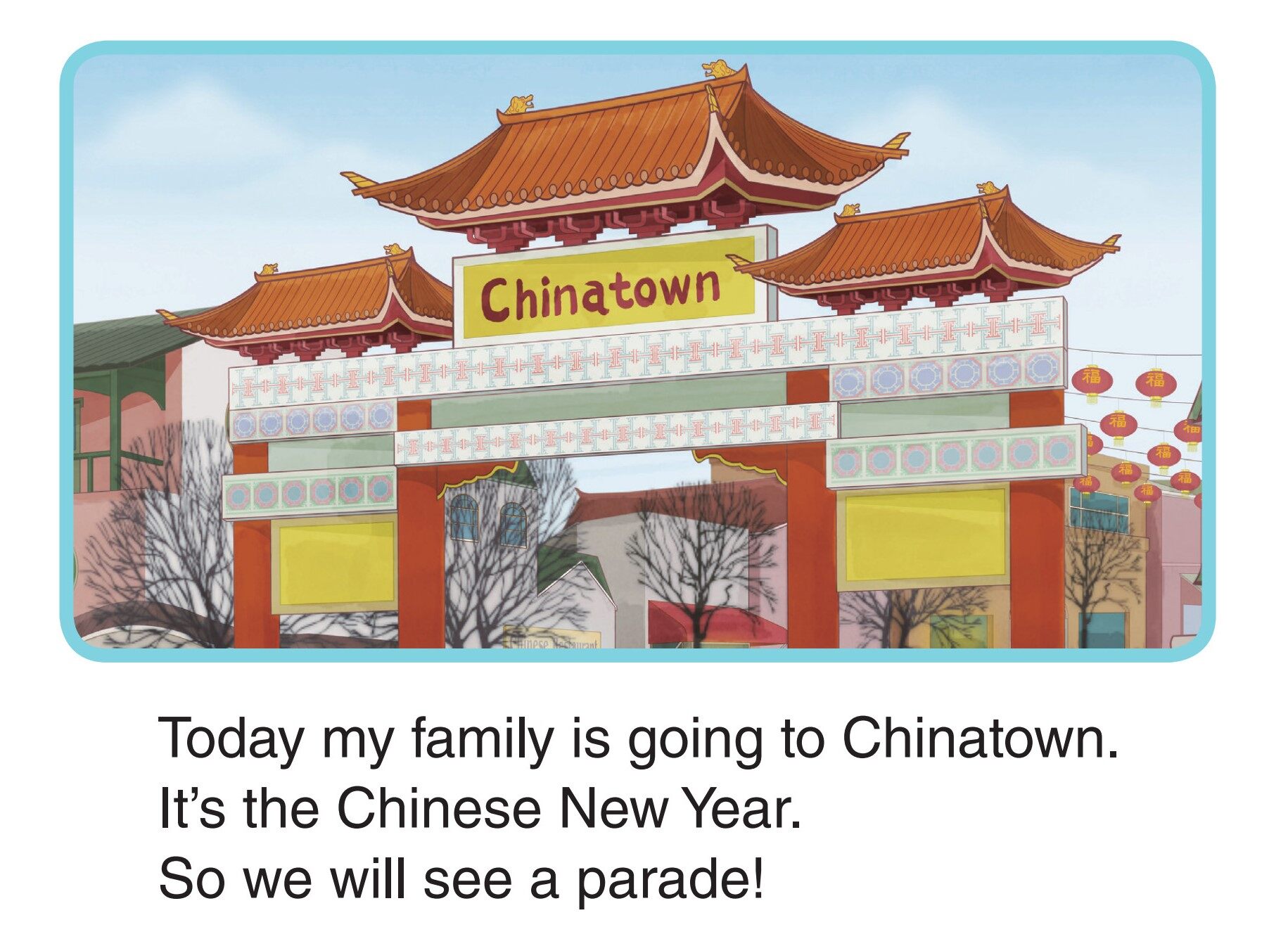 The Chinese New Year绘本故事第2页