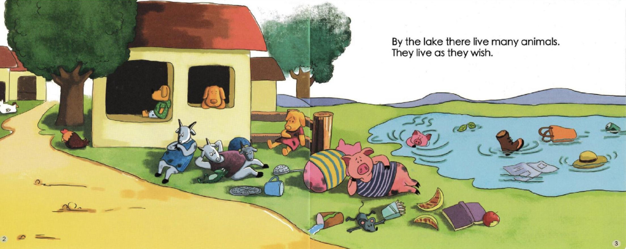 After the Sheep Family绘本故事第3页