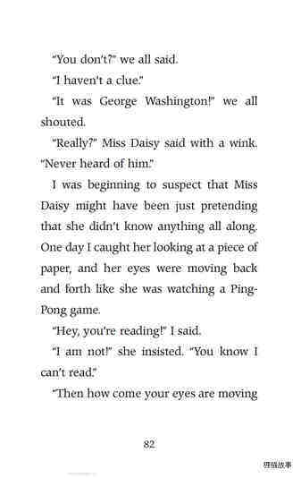 Chapter12 Poor Miss Daisy绘本故事第3页