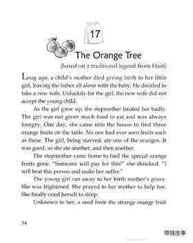 The Orange Tree绘本故事第2页