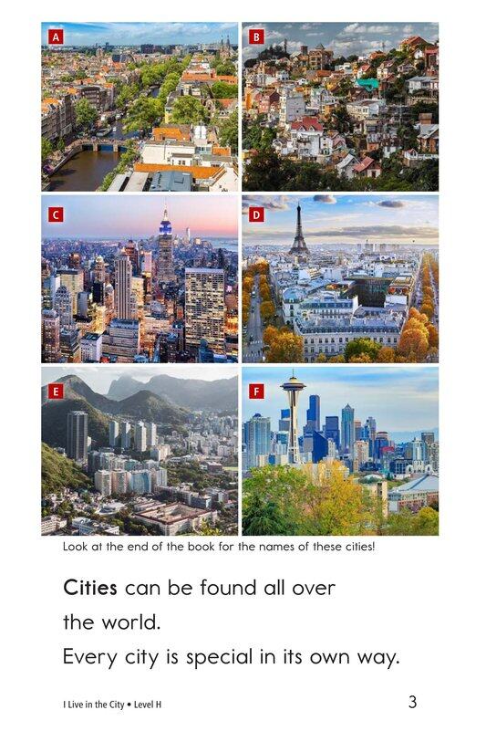 I Live in the City绘本故事第3页