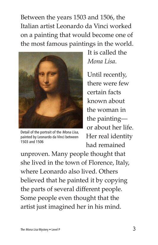 The Mona Lisa Mystery绘本故事第3页