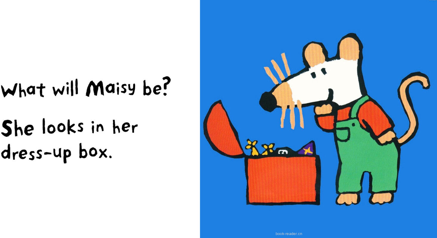 Maisy Dresses Up绘本故事第4页