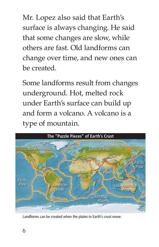 A Landforms Adventure绘本故事第5页