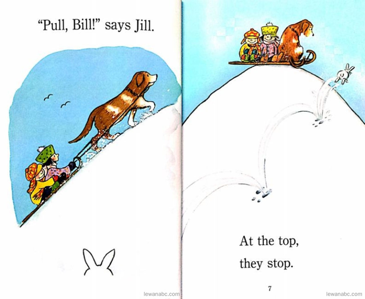 Jack and Jill and Big Dog Bill绘本故事第4页