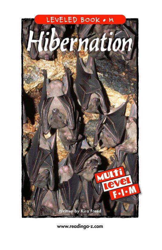 Hibernation绘本故事第2页