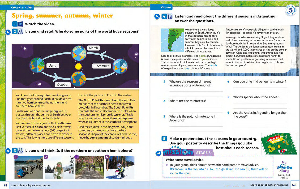 05 Let it snow!绘本故事第5页