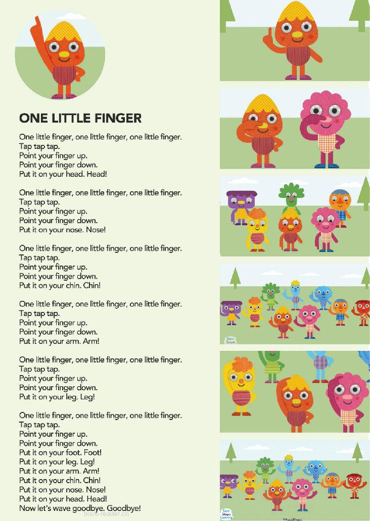 One Little Finger绘本故事第2页