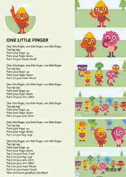 One Little Finger绘本故事第2页