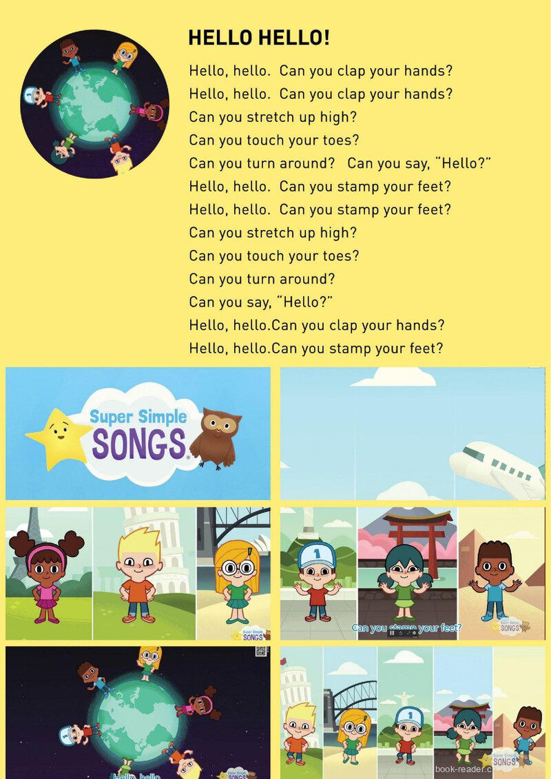 Hello Hello!绘本故事第2页