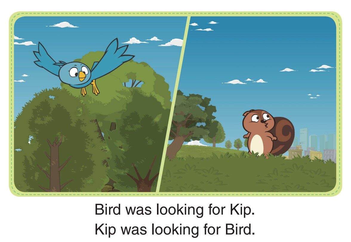 Looking for Kip, Looking for Bird绘本故事第2页