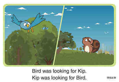 Looking for Kip, Looking for Bird绘本故事第2页