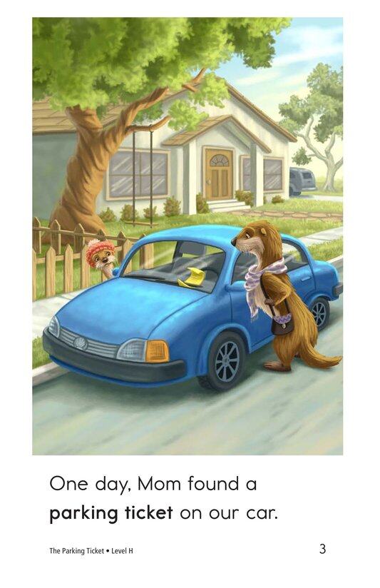 The Parking Ticket绘本故事第3页