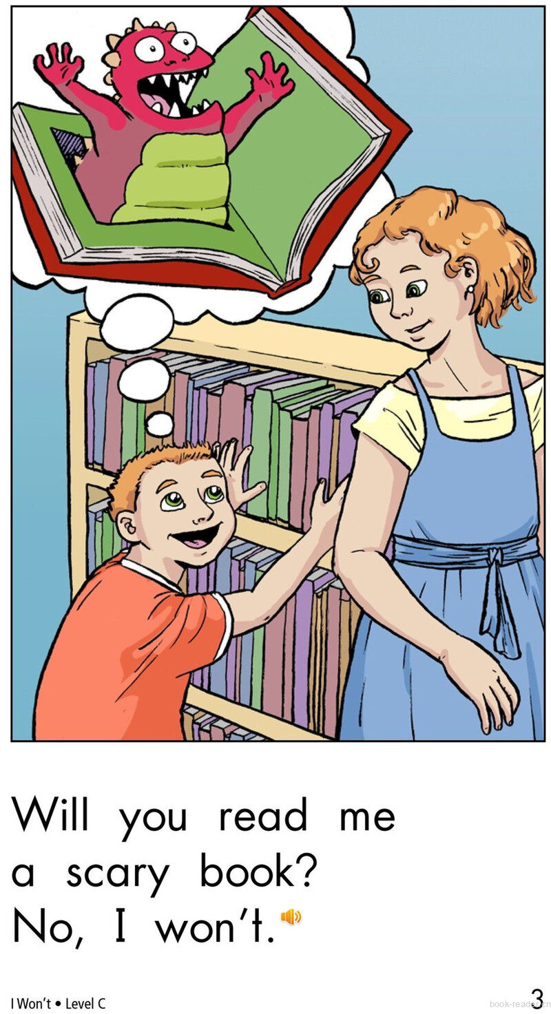 I Won't绘本故事第3页