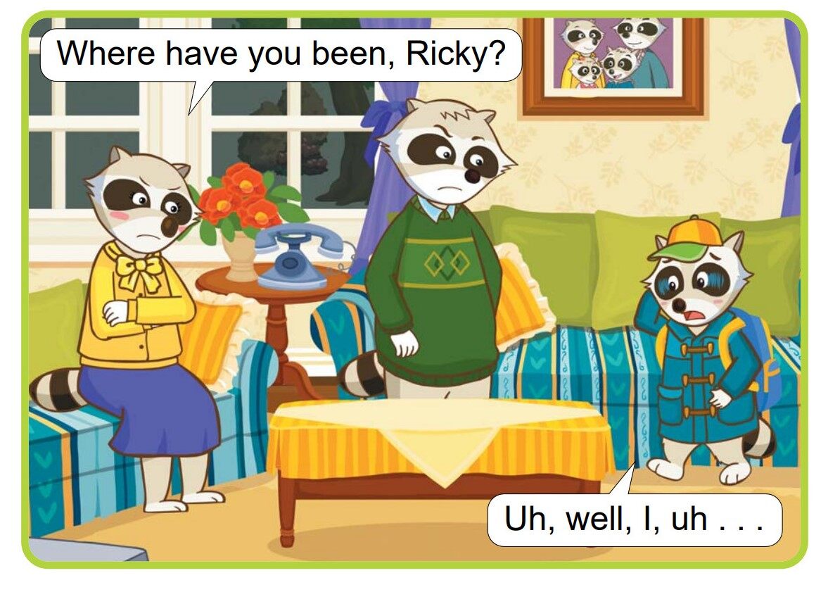 In Trouble绘本故事第4页