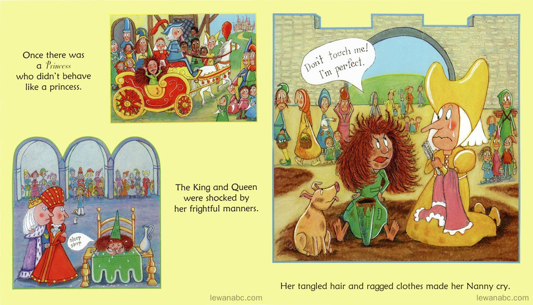 (29周)The Princess and The Dragon绘本故事第3页