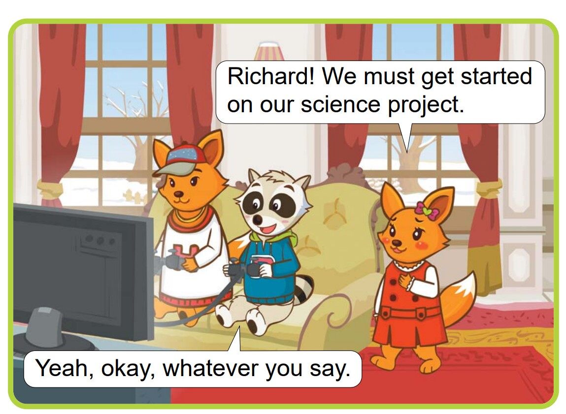 The Lie绘本故事第2页