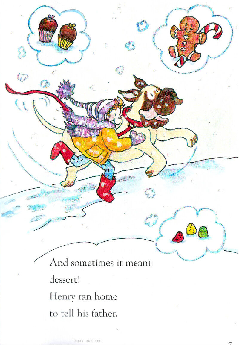 Henry and Mudge and the Snowman Plan绘本故事第5页