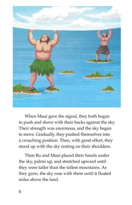 The Hero Maui绘本故事第5页