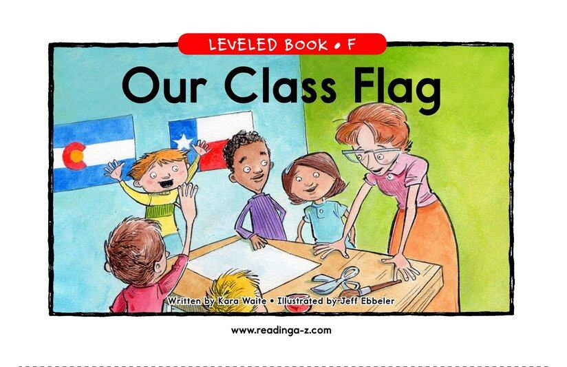 Our Class Flag绘本故事第2页