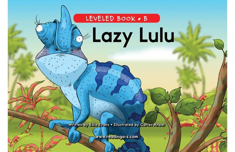 Lazy Lulu绘本故事第2页
