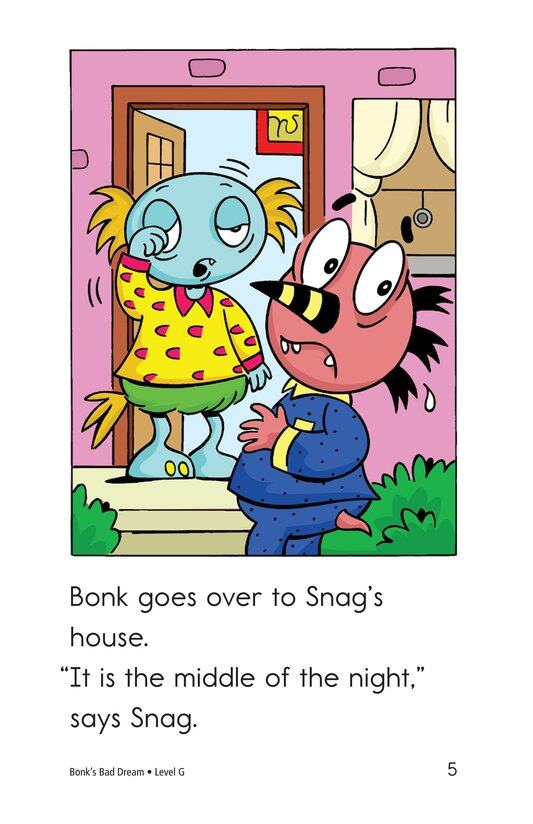 Bonk's Bad Dream绘本故事第5页