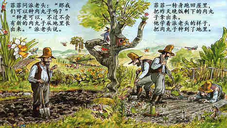 菲菲要种肉丸子绘本故事第5页