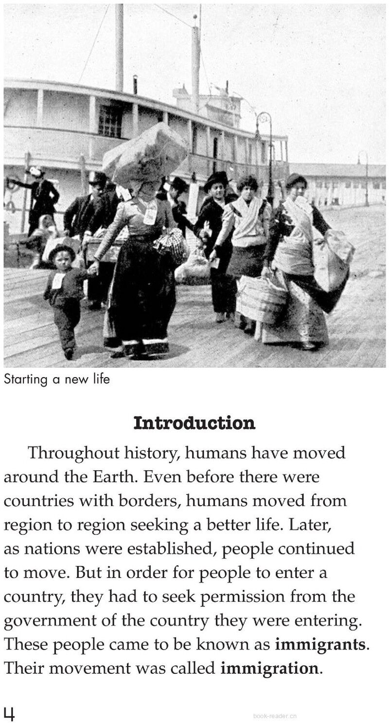 The Story of Immigration绘本故事第3页