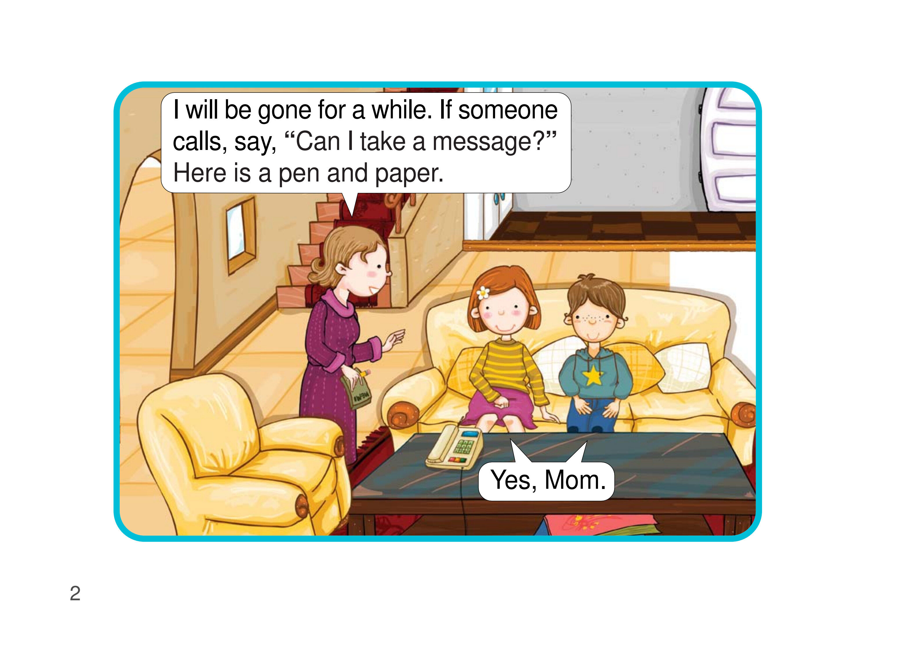 Can I Take a Massage?绘本故事第3页