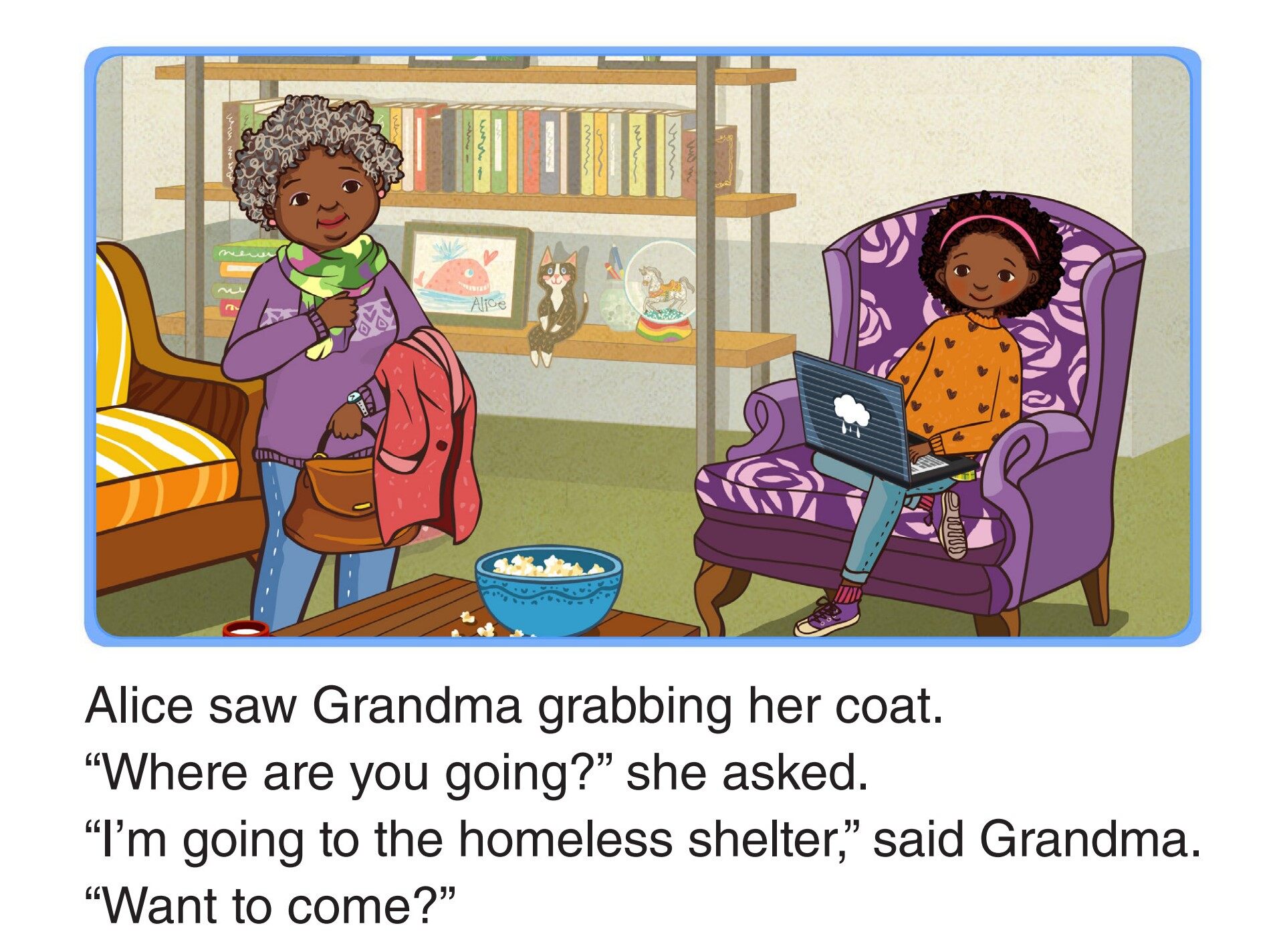 A Birthday Party for Nick绘本故事第2页