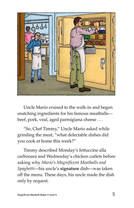 Magnificent Meatball Maker绘本故事第5页