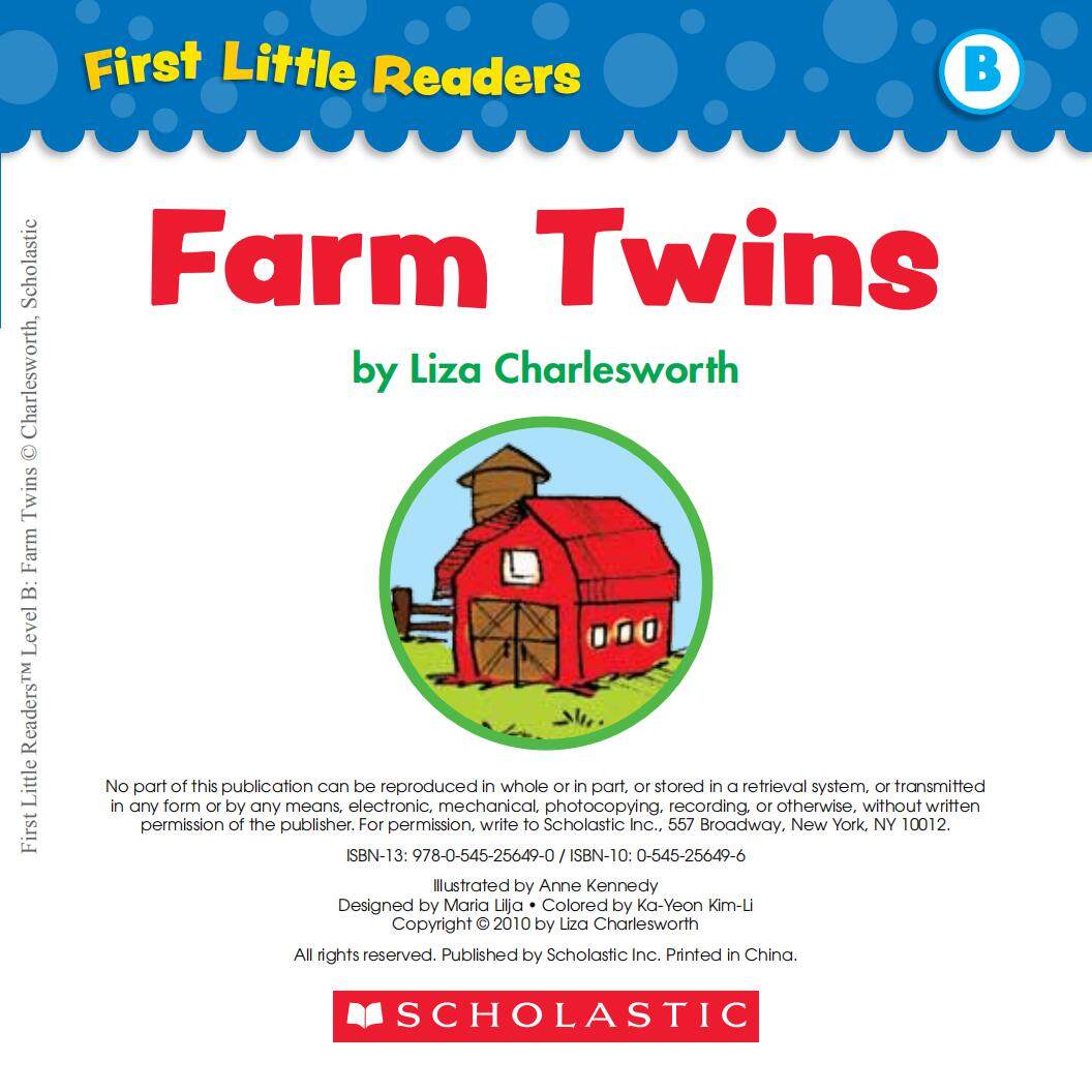 Farm Twins绘本故事第2页