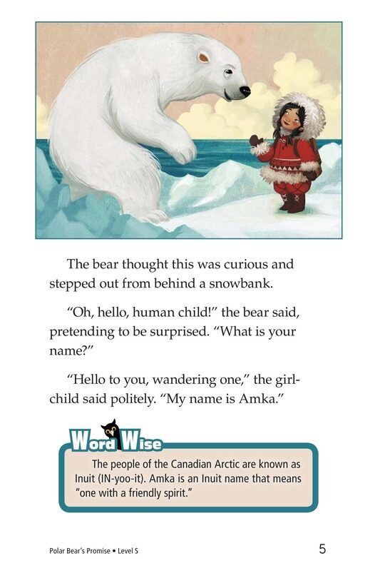 Polar Bear's Promise绘本故事第5页