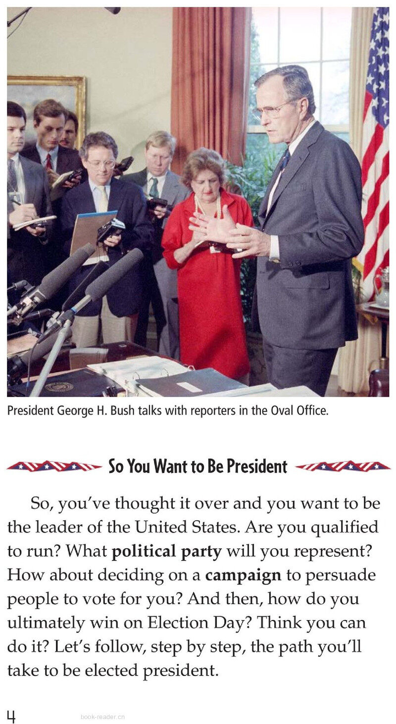 Your Road to the White House绘本故事第3页