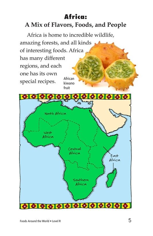 Foods Around the World绘本故事第4页