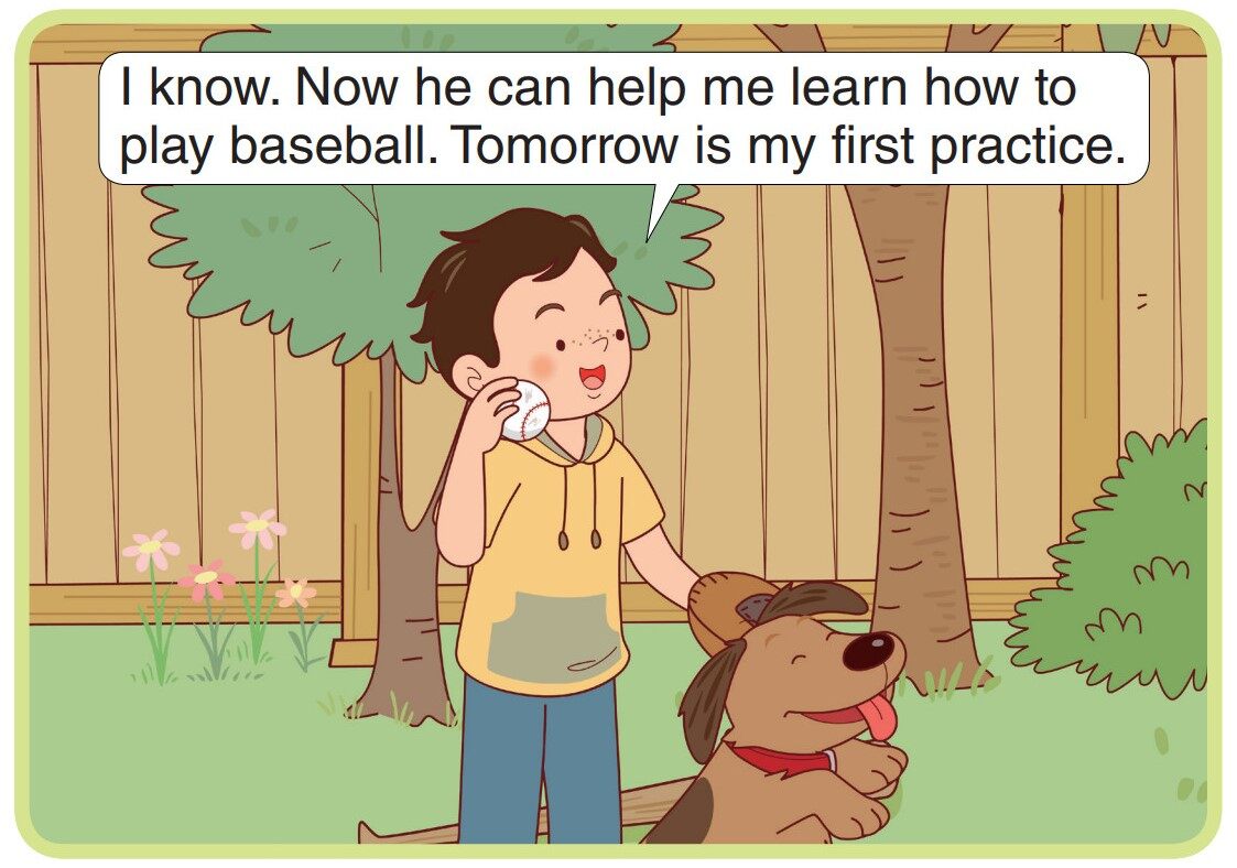 Baseball Season绘本故事第3页