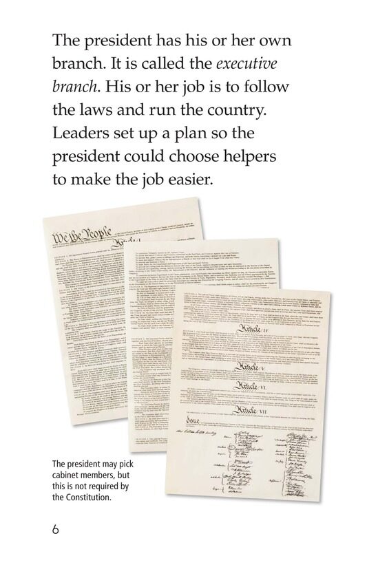 The U.S. Government At Work绘本故事第5页