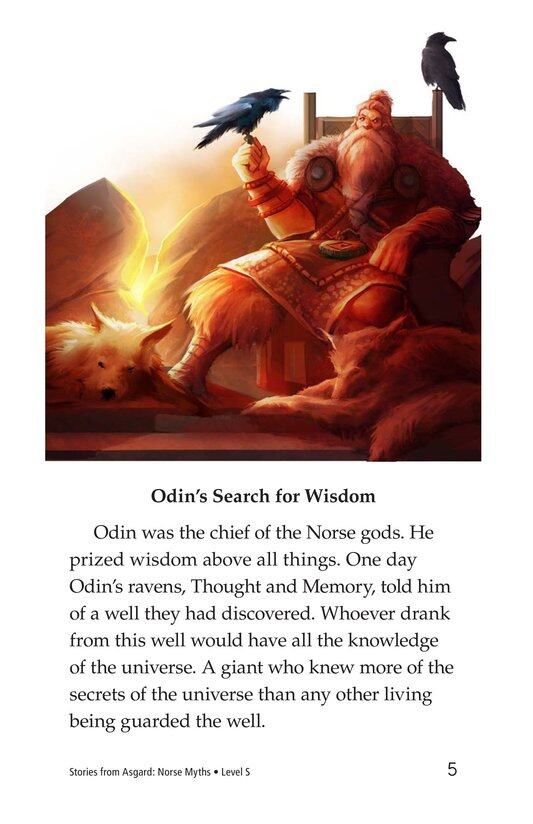 Stories from Asgard Norse Myths绘本故事第4页