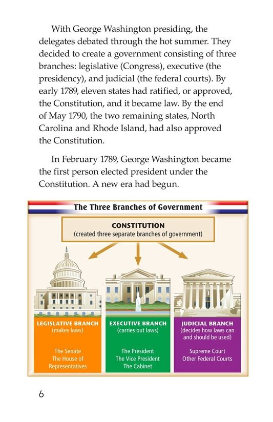 The U.S. Constitution绘本故事第5页
